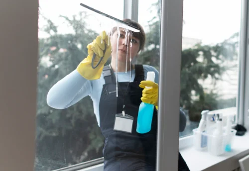 Nettoyage de vitres intérieures et extérieures à Forcé